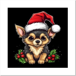 Chihuahua Christmas Posters and Art